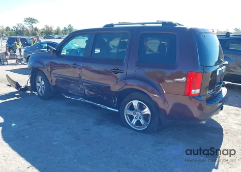 2013 Honda Pilot Ex-L z USA, uszkodzony, nr VIN 5FNYF4H58DB085850